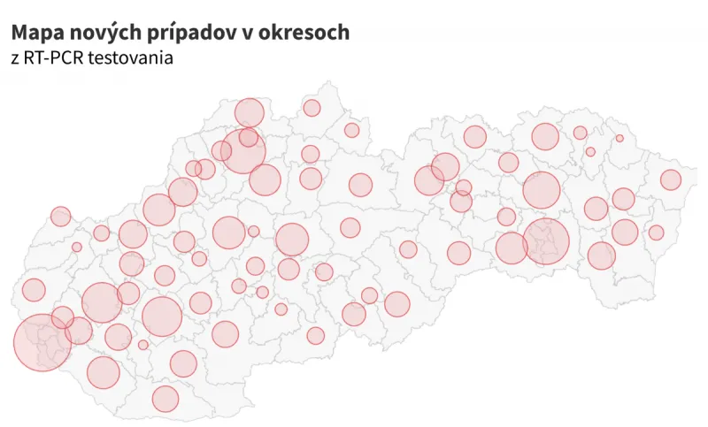 Koronavírus: Na Slovensku pribudlo 19 955 nových prípadov a 22 úmrtí na covid - SME