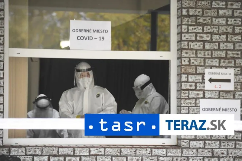 Slovensko eviduje za stredu 18.443 prípadov nákazy koronavírusom