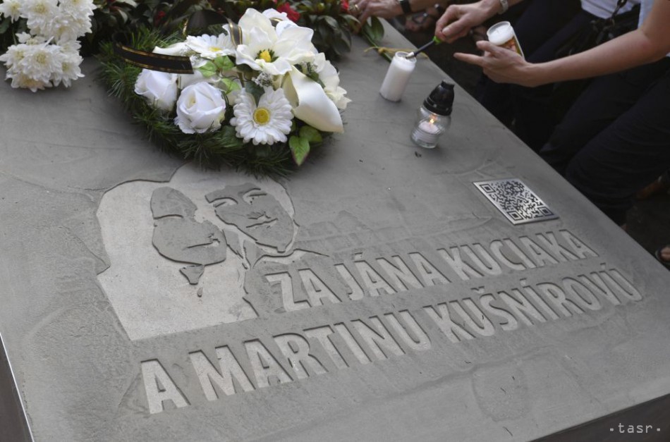 V Košiciach odhalili pamätník Jánovi Kuciakovi a Martine Kušnírovej