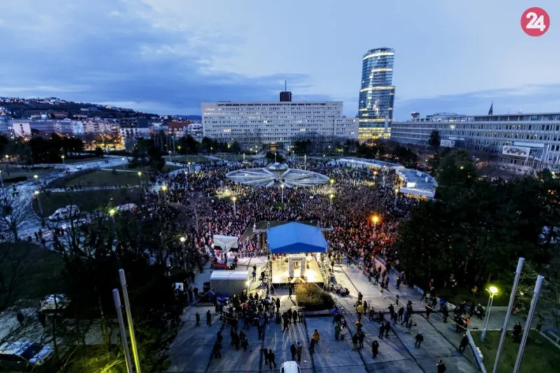Za Slušné Slovensko pripomína výročie vraždy Jána a Martiny