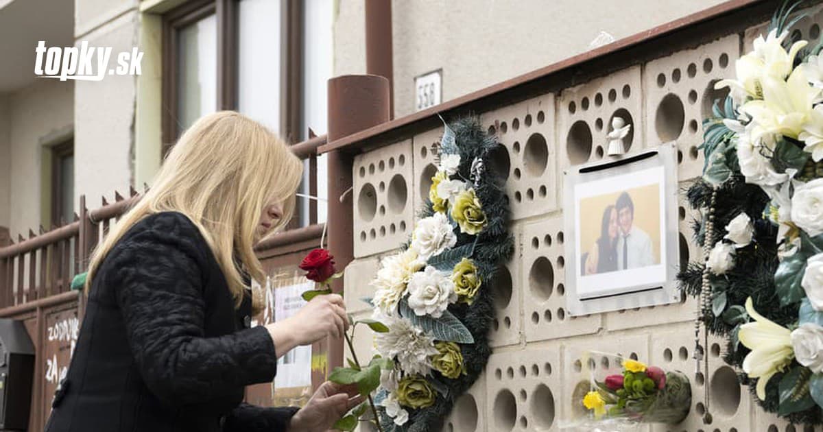 Čaputová si na štvrté výročie vraždy prišla uctiť Kuciaka a Kušnírovú: Pred dom im položila kvety a zapálila sviečku | Topky.sk