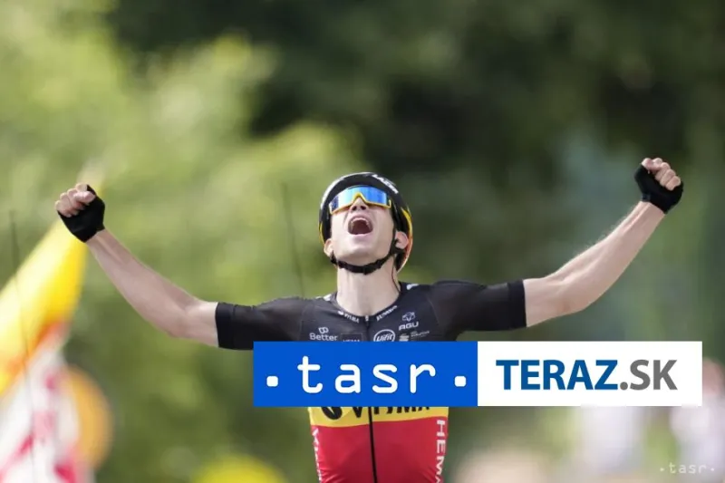 Cyklista Van Aert má koronavírus, nepredstaví sa na Okolo Flámska