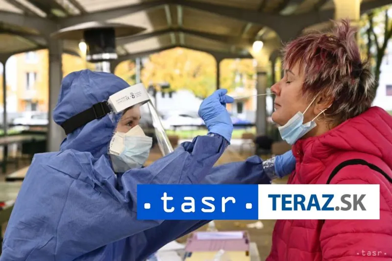 Na Slovensku pribudlo 1465 prípadov nákazy koronavírusom a 23 obetí