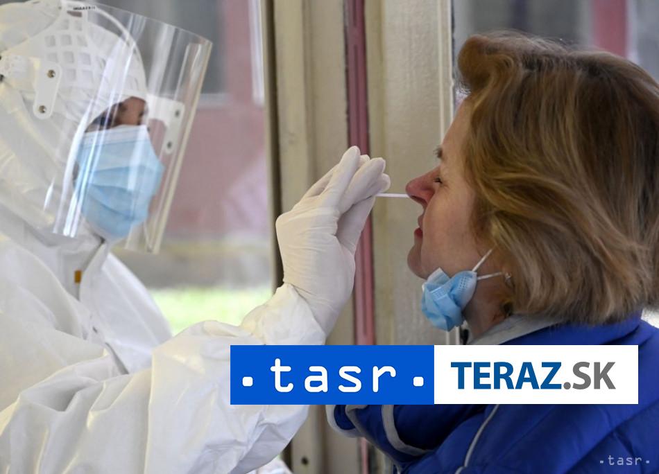 Na Slovensku pribudlo 1452 prípadov nákazy koronavírusom a 12 obetí