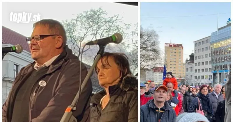 Na piate výročie vraždy novinára prišli na námestie stovky ľudí: Prihovorili sa im aj rodičia zavraždeného páru | Topky.sk