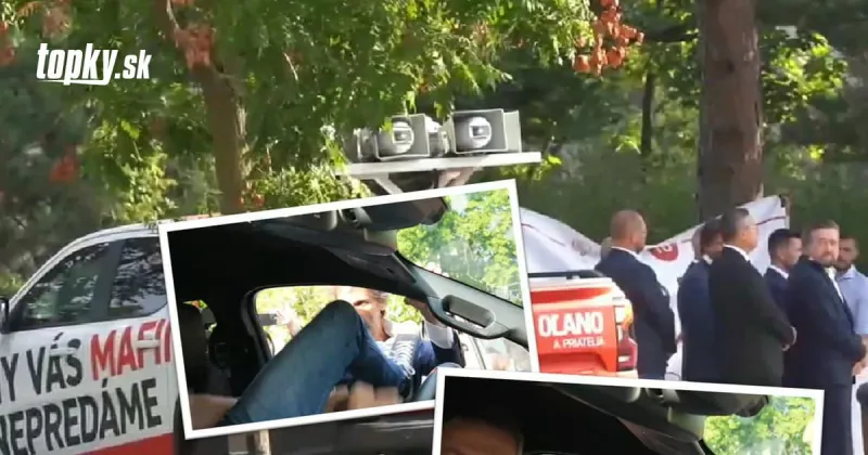 Najdrsnejšie VIDEO volebnej kampane je tu! Urážky, nadávky a bitka: Matovič nakopal Kaliňáka, ten mu chcel vziať mikrofón | Topky.sk
