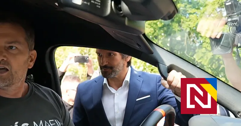 Politici Smeru napadli Matoviča, ktorý rušil ich tlačovku. Kaliňák sa pýtal Fica, či sa mu môže povenovať (+ video)
