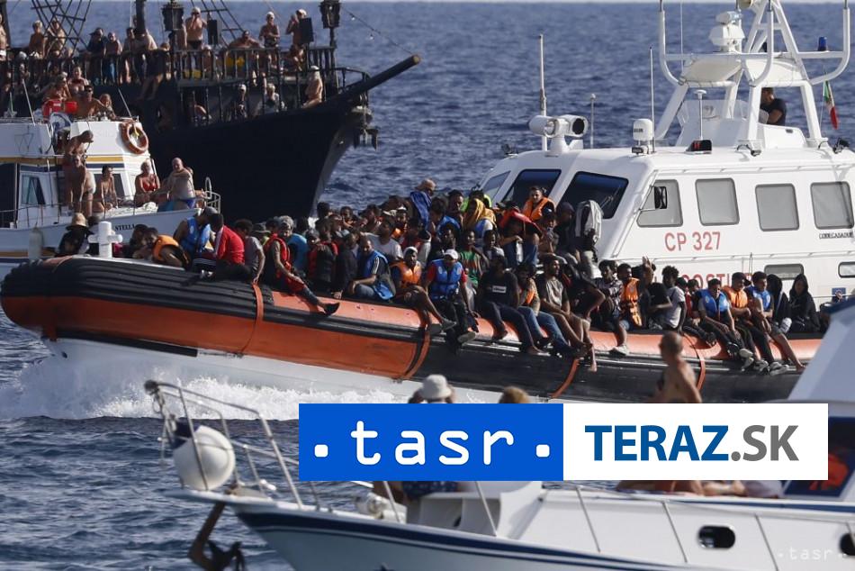 Francúzsko neprijme migrantov z talianskeho ostrova Lampedusa
