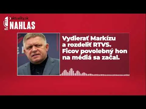????️ Vydierať Markízu a rozdeliť RTVS. Ficov povolebný hon na médiá sa začal  | Aktuality - YouTube
