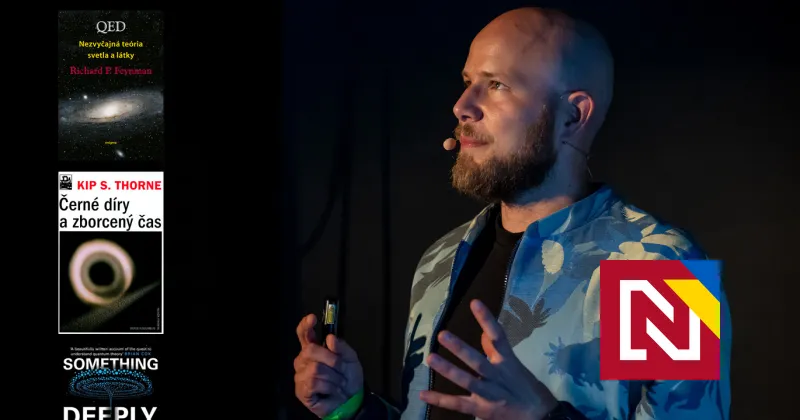 Z knihy sa snažím zapamätať si tri myšlienky, vraví Samuel Kováčik a vyberá päť kníh o fyzike