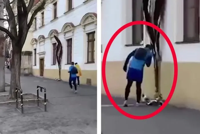 Muž NECHUTNE zneuctil pamätník Kuciaka a… | Dnes24.sk