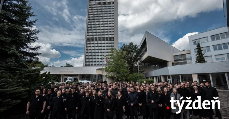 Čierny deň (nielen) pracovníkov RTVS | Spoločnosť | .týždeň - iný pohľad na spoločnosť