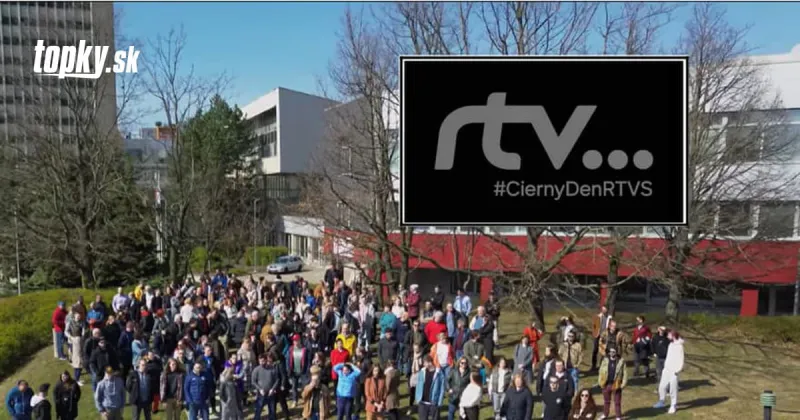 ZEMETRASENIE V RTVS! Zamestnanci sa búria, boj o novú doménu aj čierny deň: Emotívne VIDEO s odkazom vláde | Topky.sk