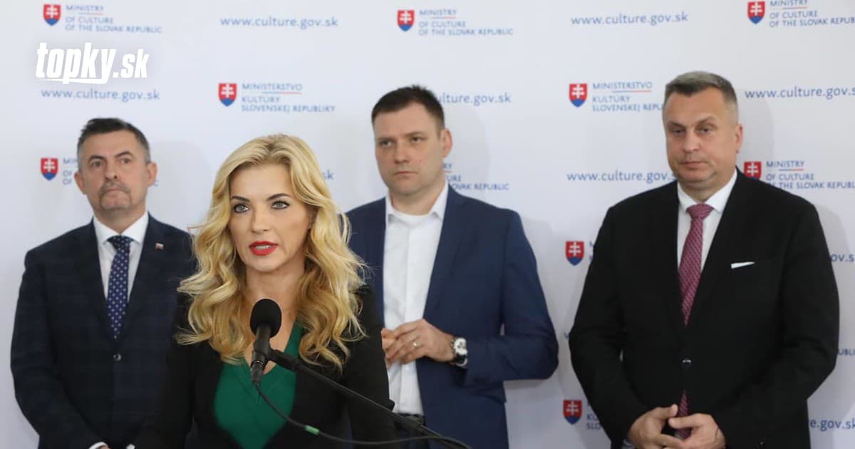 Ministerka Šimkovičová reaguje na prevrat v RTVS: Incident počas tlačovky, Danko sa sťažoval na vulgarizmus | Topky.sk