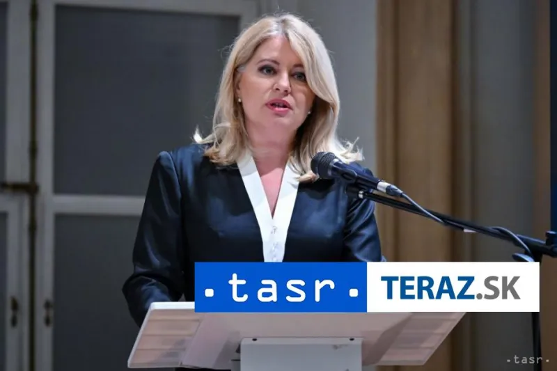 Prezidentka oceňuje uznesenie, ktorým NR SR odsúdila atentát na Fica