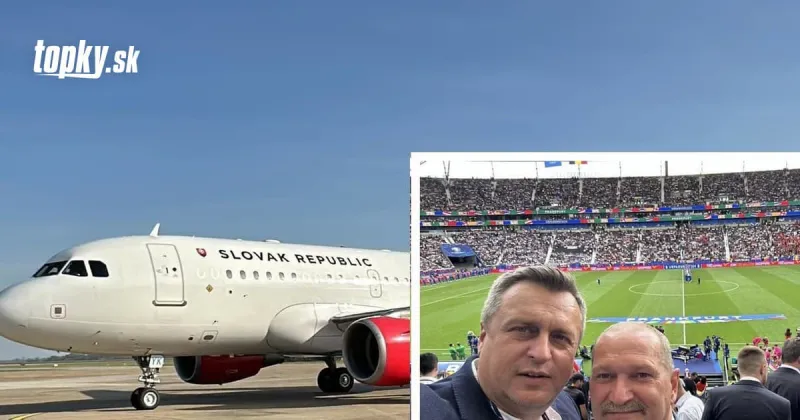 Politici leteli na futbal vládnym špeciálom! Kritika opozície, ministerstvo vnútra vysvetľuje situáciu | Topky.sk