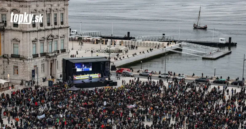 Tisícky ľudí v Portugalsku protestovali proti ilegálnej imigrácii | Topky.sk