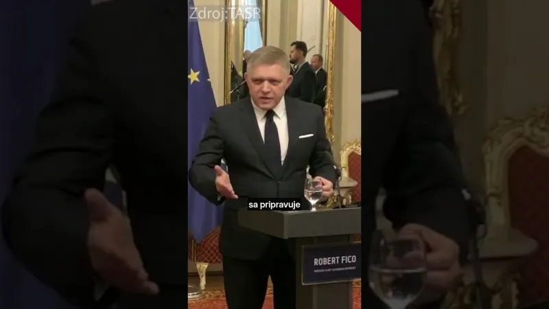Robert Fico vyhlásil, že opozícia pripravuje na Slovensku Majdan - YouTube