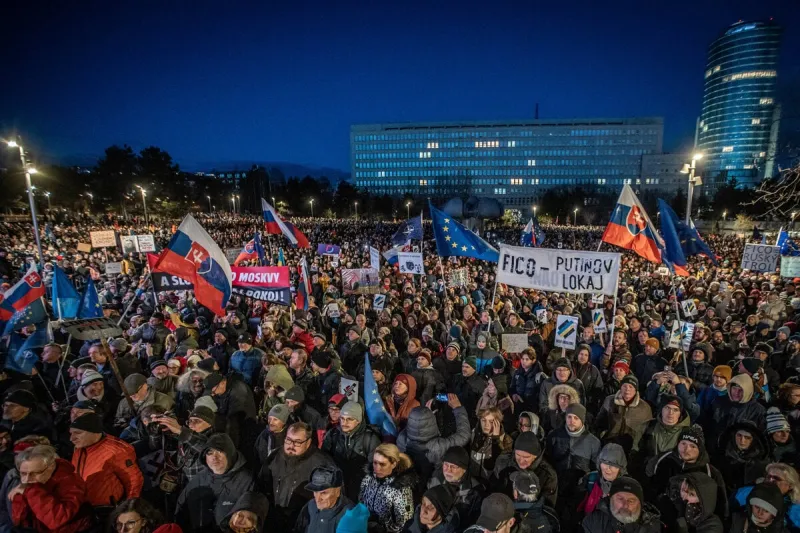 Slovensko je Európa a Za slušné Slovensko si pripomenú výročie vraždy Kuciaka a Kušnírovej - SME