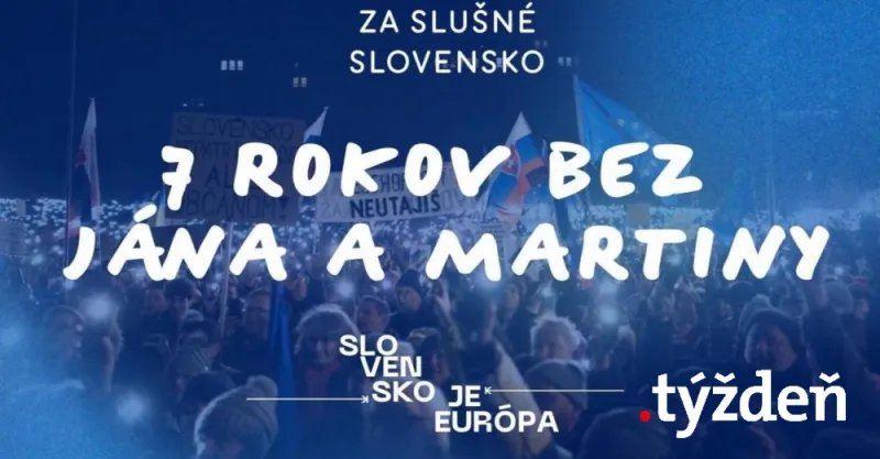 Spájame sa: Za slušné Slovensko a Slovensko je Európa spolu na výročie vraždy Jána a Martiny – čo to znamená podľa Eugena Kordu | Spoločnosť | .týždeň - iný pohľad na spoločnosť