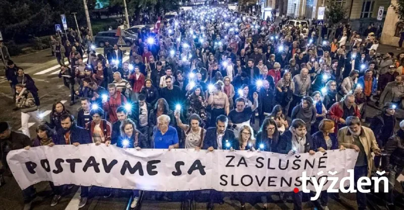 LIVE: Protesty pokračujú aj dnes! 7 rokov od vraždy Jána Kuciaka a Martiny Kušnírovej | Spoločnosť | .týždeň - iný pohľad na spoločnosť