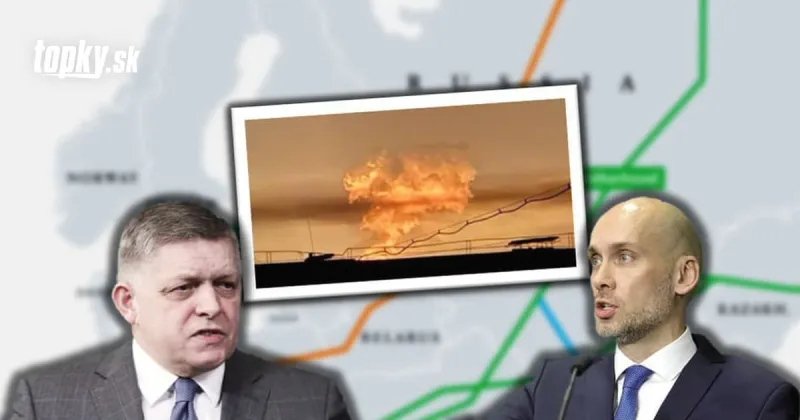 Veľký výbuch a koniec ilúzií: Ruský plyn v Európe nebude, Galek upozornil Fica na explóziu pri kľúčovej stanici | Topky.sk