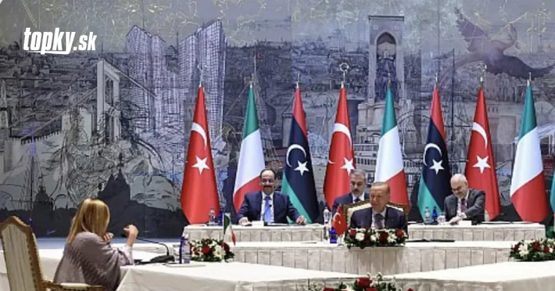 Talianska premiérka a turecký prezident diskutovali o migrácii a stabilite v Líbyi | Topky.sk