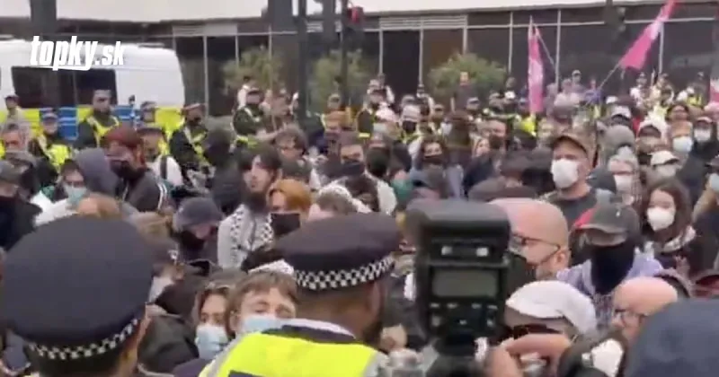 Napätie v uliciach: Protesty proti migrácii sprevádzali potýčky s políciou, hlásia niekoľko zadržaných protestantov | Topky.sk