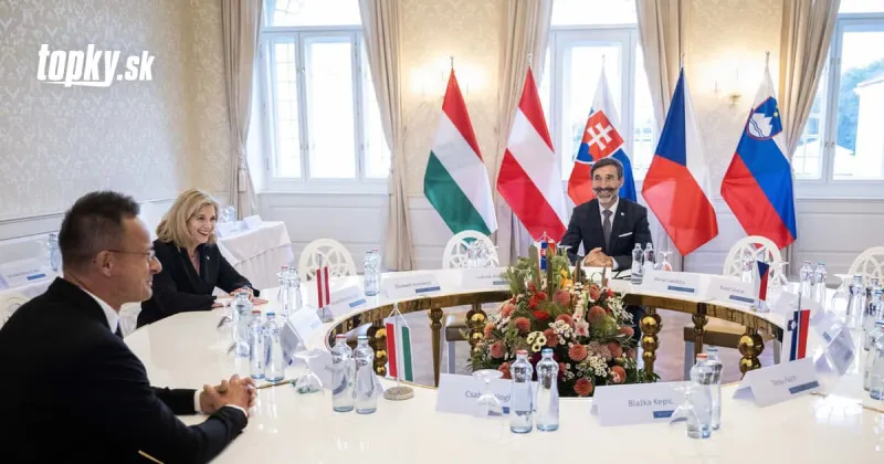 Ministri zahraničných vecí krajín C5 rokovali v Tomášove o Ukrajine, migrácii a rozšírení EÚ