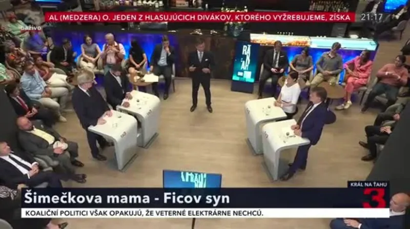 Ficov syn, Šimečkova mama a Očistec. Debata Smeru a SaS sa zmenila na sériu osobných útokov - Domáce - Správy - Pravda