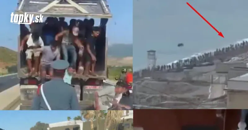 V španielskej Ceute hrozí príchod ďalšej vlny migrantov