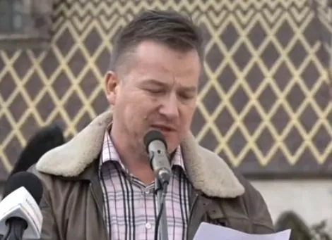 Farmár Oravec na proteste: Lovnou zverou som sa stal pred troma rokmi – Denník N